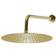 vidaXL Shower system stainless steel 201 gold Gold