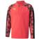 Puma Boy's Individual Quarter Zip Sports Top - Fiery Coral/ Black