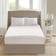 Beautyrest Cotton Heated Mattress Cover White (190.5x137.2cm)