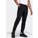 Adidas Essentials French Terry Tapered-Cuff 3-Stripes Pants - Black/Black