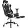 BestOffice Ergonomic PC Gaming Chair with Footrest - Black/White