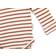 Petit Piao Striped Body L/S - Copper Brown/Tapioka