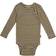 Petit Piao Striped Body L/S - Rubber/Tapioka