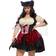 Leg Avenue Women's Plus-Size Wicked Wench Costume