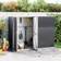 vidaXL redskabsskur haven 225x89x161 galvaniseret stål antracit (Areal )