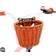 Puky Chaos Wire Basket M 12" Brown