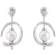 UNOde50 Inorbit Earrings - Silver/Pearls