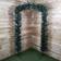 B&Q Single Door Indoor Arch Green Christmas Tree 243.8cm