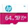 HP MicroSDXC Class 10 UHS-I U3 V30 100/85 MB/s 64GB +SD adapte