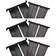 vidaXL Solar Pool Heater Panel 6 pcs 80x620cm