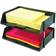 Deflecto Heavy-Duty 2 Tier Side Loading Letter Tray