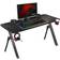 Huzaro Hero 2.8 Gaming Desk - Black, 1400x600x730mm