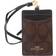 Coach Signature Lanyard ID Badge Card Holder - Brown/Black