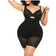 shapellx Airslim Firm Tummy Compression Bodysuit Shaper With Butt Lifter - Black