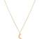 Zoe Lev Moon Necklace - Gold/Diamonds