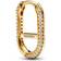 Pandora Me Pavé Link Earring - Gold/Transparent