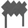 vidaXL 92x3x81cm Headboard 92cm