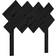 vidaXL 92x3x81cm Headboard 92cm