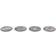 Dkd Home Decor - Glasunderlägg 10.8cm 4st