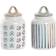 Dkd Home Decor Afrikan Matt Kitchen Storage 2pcs