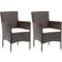 vidaXL 46180 2-pack Garden Dining Chair