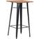 vidaXL 276849 Conjunto de Bar Exterior, 1 Mesa incl. 2 Sillas