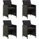 vidaXL 316747 4-pack Havestol