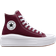 Converse Chuck Taylor All Star Move Platform - Dark Beetroot/White