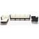 vidaXL 3082086 Loungeset, Bord inkl. 1 Stolar & 6 Soffor