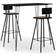 vidaXL 3057828 Outdoor Bar Set, 1 Table incl. 2 Chairs