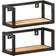 vidaXL 40cm 2-Pack Wall Shelf 40cm 2pcs