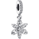 Pandora Sparkling Herbarium Cluster Dangle Charm - Silver/Transparent