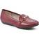 Cliffs by White Mountain Glowing - Dark Red Croco Print