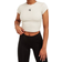 Calvin Klein Slim Cropped Ribbed T-shirt - White