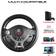 Subsonic SV200 Driving Wheel with Pedal Switch/PS4/PS3/Xbox One/PC - Black