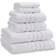 Catherine Lansfield Zero Twist Towel White (120x70cm)