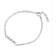 Efva Attling Take No Shit Power Plates Bracelet - Silver/Black