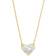 Kendra Scott Ari Heart Pendant Necklace - Gold/Blue