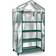 Pure Garden 4 Tier Greenhouse 27.5x19" Rostfritt stål PVC-plast