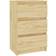 vidaXL Solid Sängbord