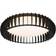 Trio Lighting Monte Ceiling Flush Light 60cm