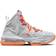 Nike LeBron 19 GS - Grey Fog/Total Orange/Crimson/Roma Green