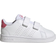 adidas Kid's Advantage Lifestyle Loop - Cloud White / Real Pink / Core Black