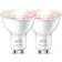 WiZ Color LED Lamps 4.9W GU10 2-pack