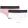 Calvin Klein Panties Set 2-pack Blushcheek & White (G80G800573-0VJ)