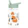 A Little Lovely Company Drink Bottle Forest Friends 450ml