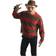 Rubies Freddy Krueger Costume Shirt with Mask for Adults