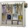 UDEAR Large Portable Wardrobe 65.7x66.9"