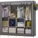 UDEAR Large Portable Wardrobe 166.9x169.9cm