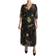 Dolce & Gabbana Sea Fish Sicily A-Line Shift Dress